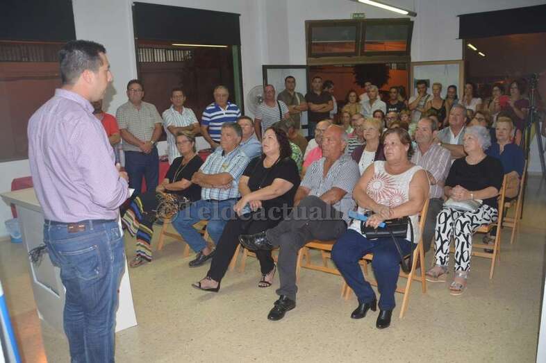 Ramos dirigiéndose a los asistentes (Foto TA)