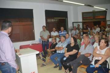 Ramos presenta su proyecto de renovación para el PSOE grancanario en Telde (Foto TA)