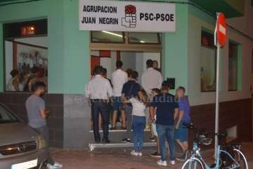 Ramos presenta su proyecto de renovación para el PSOE grancanario en Telde (Foto TA)