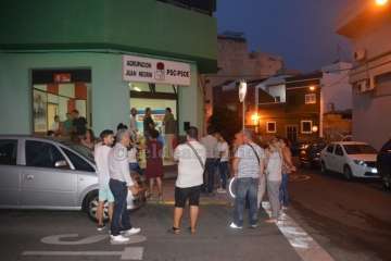 Ramos presenta su proyecto de renovación para el PSOE grancanario en Telde (Foto TA)