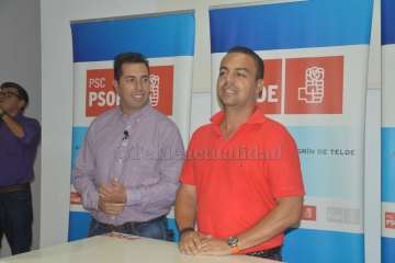 Ramos presenta su proyecto de renovación para el PSOE grancanario en Telde (Foto TA)