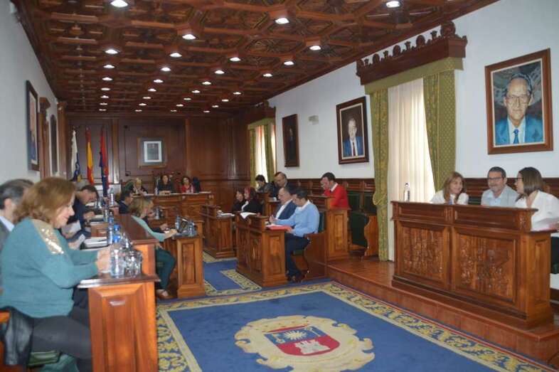 Archivo. Pleno del Ayuntamiento de Telde (Foto TA)