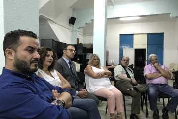 Charla del diputado Guillermo Mariscal en Telde (Foto Antonio Alí y Francisco J. Santana)