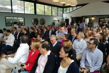 Sonsoles Martín, en el cónclave de dirigentes locales del PP de Canarias (Foto TA)