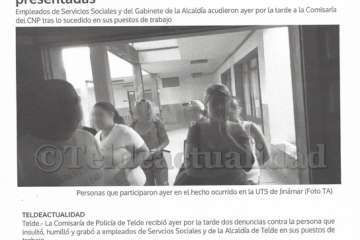 UGT denuncia en Trabajo la falta de seguridad en las UTS de Telde (Foto TA)