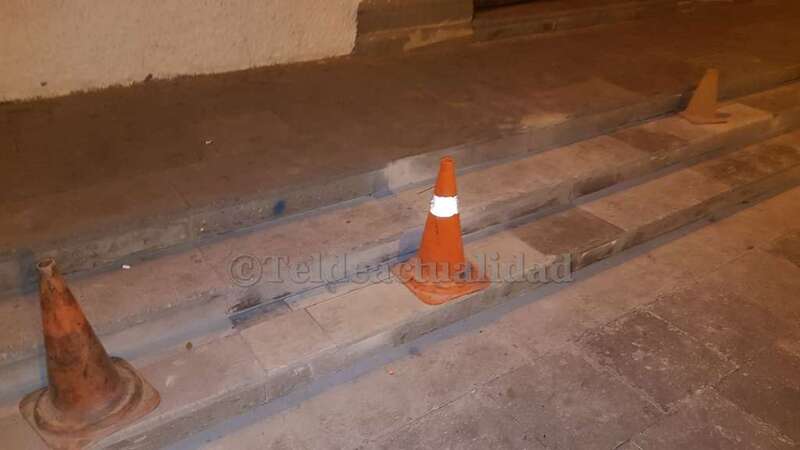 Piezas nuevas sustituyen a las estropeadas, tras la denuncia vecinal a través de TELDEACTUALIDAD (Foto TA)