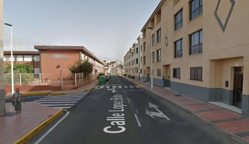Calle de López Bota, en El Calero (foto TA)