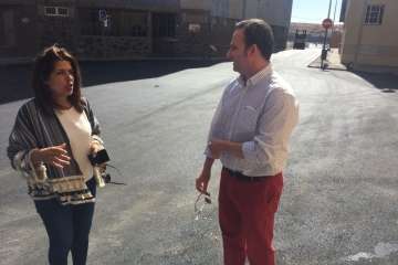 Asfaltado de tres calles de La Garita-Telde (Foto TA)