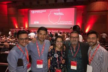 El teldense Semidán Taoro Santana, en la nueva ejecutiva insular del PSOE grancanario (Foto TA)