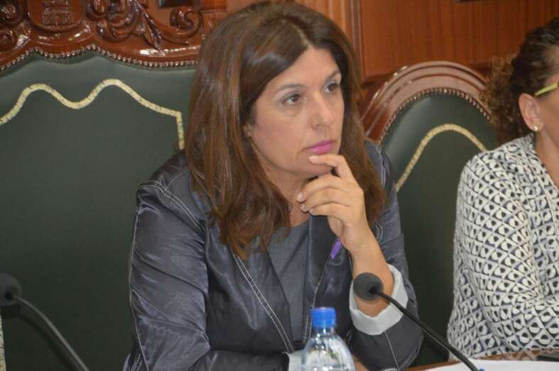 Carmen Hernández, alcaldesa de Telde (Foto TA)