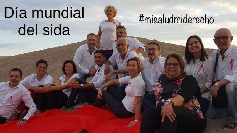 Los socialistas celebran el Día Mundial del Sida (Foto TA)