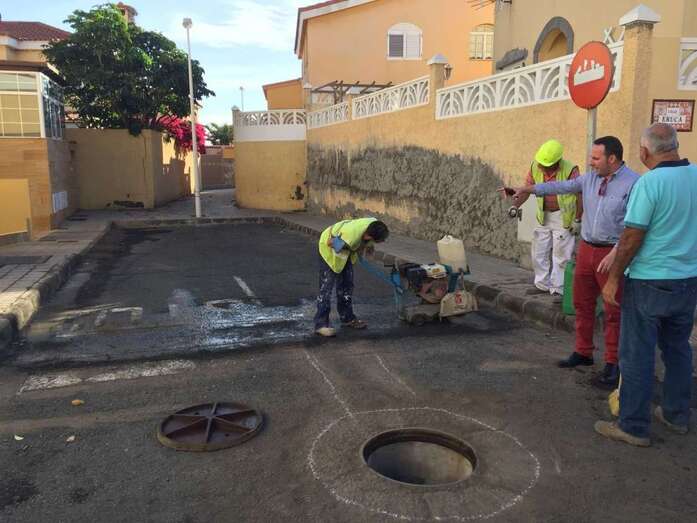 Actuación en una de las calles (Foto TA)