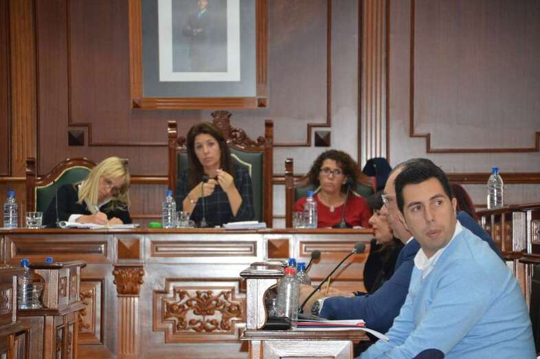 Archio. Pleno del Ayuntamiento de Telde (Foto TA)