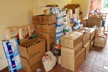 Más por Telde recolecta casi 3 toneladas de alimentos en su IX Encuentro Solidario (Foto TA)