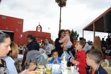 Más por Telde recolecta casi 3 toneladas de alimentos en su IX Encuentro Solidario (Foto TA)