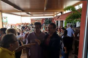 Más por Telde recolecta casi 3 toneladas de alimentos en su IX Encuentro Solidario (Foto TA)