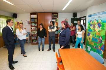 Pablo Rodríguez destaca en Telde la â€œimprescindible laborâ€ de Aldeas Infantiles (Foto TA)