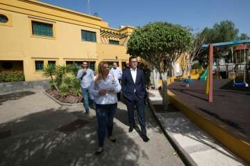 Pablo Rodríguez destaca en Telde la â€œimprescindible laborâ€ de Aldeas Infantiles (Foto TA)