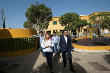 Pablo Rodríguez destaca en Telde la â€œimprescindible laborâ€ de Aldeas Infantiles (Foto TA)