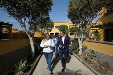 Pablo Rodríguez destaca en Telde la â€œimprescindible laborâ€ de Aldeas Infantiles (Foto TA)