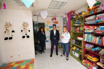 Pablo Rodríguez destaca en Telde la â€œimprescindible laborâ€ de Aldeas Infantiles (Foto TA)
