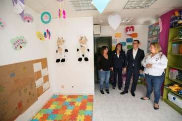 Pablo Rodríguez destaca en Telde la â€œimprescindible laborâ€ de Aldeas Infantiles (Foto TA)