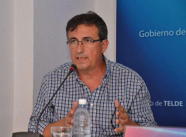 Juan Francisco Artiles, líder y portavoz de Más por Telde (Foto TA)