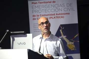 Telde 'se empapa' el nuevo Plateca (Foto TA)