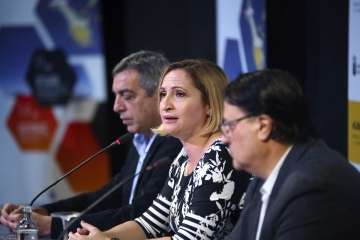 Telde 'se empapa' el nuevo Plateca (Foto TA)