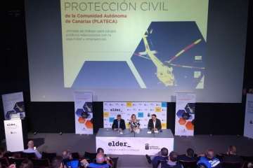 Telde 'se empapa' el nuevo Plateca (Foto TA)