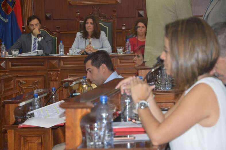 Archivo, Pleno del pasado mes de noviembre en el que se aprobó inicialmente el presupuesto para 2018 (Foto TA)