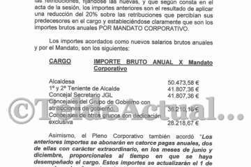 Reclamación de UGT contra el presupuesto municipal de Telde para 2018 (Foto TA)