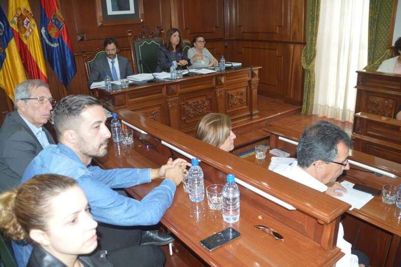 Archivo. Imagen de un Pleno municipal (Foto TA)