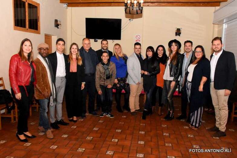 Grupo de asistentes al encuentro de CC de Telde (Foto TA)