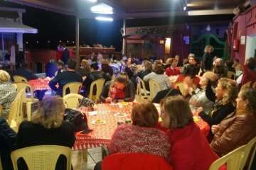 CC de Telde brinda por la Navidad en un encuentro solidario (Foto TA)