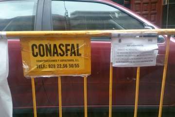 El plan municipal de asfaltado llega a El Roque y urbanización Juan Mayor (Foto TA)