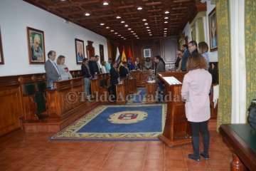 Telde implora el cese de los asesinatos machistas (Foto TA)