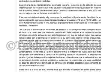 Sentencia del TSJC sobre La Mareta (Foto TA)