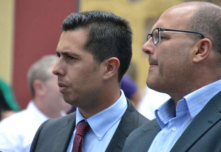 Alejandro Ramos (i) y Agustín Arencibia (d), en una imagen de archivo (Foto TA)