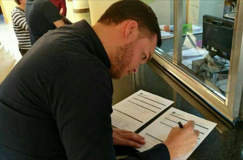 Guillermo Eugenio, portavoz de Sí Se Puede en Telde, en una imagen de archivo (Foto TA)