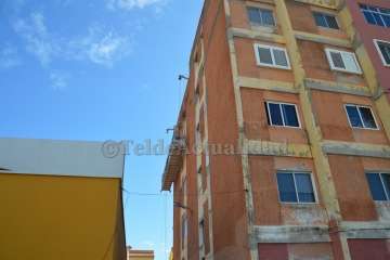 Visita a las obras de rehabilitación de Los Marinos de Melenara (Foto TA)