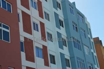 Visita a las obras de rehabilitación de Los Marinos de Melenara (Foto TA)