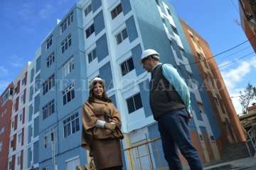 Visita a las obras de rehabilitación de Los Marinos de Melenara (Foto TA)