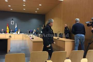 Segunda sesión del juicio del Caso Faycán de Telde (Foto TA)