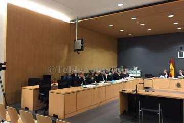 Segunda sesión del juicio del Caso Faycán de Telde (Foto TA)