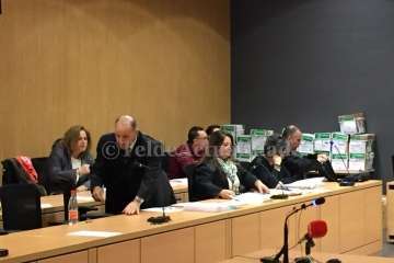 La tercera sesión del Caso Faycán en imágenes (Foto TA)