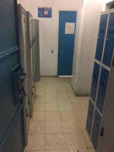 Vestuarios de la Policía Local (Foto TA)