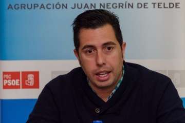 Primera reunión de la nueva ejecutiva del PSOE de Telde (Foto TA)