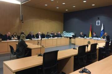 Séptima sesión de la vista oral del Caso Faycán-Telde (Foto TA)