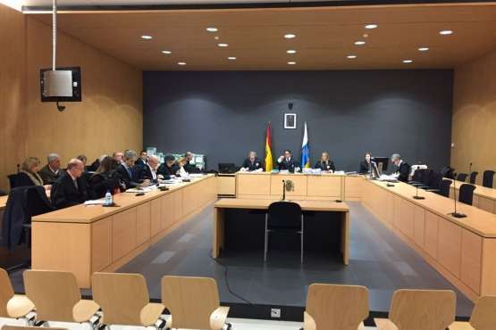 Séptima sesión de la vista oral del Caso Faycán-Telde (Foto TA)
